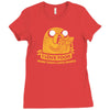 i love food Ladies Fitted T-Shirt