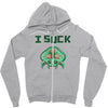i suck Zipper Hoodie