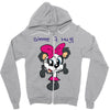 gimme a hug Zipper Hoodie