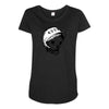 Astronaut Dog Maternity Scoop Neck T-shirt