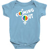 coming out Baby Onesie