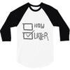 now or later 3/4 Sleeve Shirt