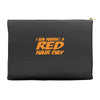 red ginger hair day Accessory Pouches