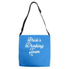 bride's drinking team diamond ring bachelorette Adjustable Strap Totes