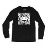 space alien qr code Long Sleeve Shirts