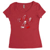 bohemian revenge Women's Triblend Scoop T-shirt