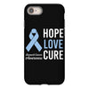 hope love cure stomach cancer awareness iPhone 8 Case