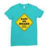 Baby on Board - Something, Something, but Ward! Ladies Fitted T-Shirt