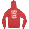 Super Cool Papaw Of A Freaking Awesome Son Zipper Hoodie