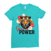 Girl Power Ladies Fitted T-Shirt