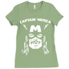 captain 'merica Ladies Fitted T-Shirt