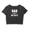 dad aka mr fix it Crop Top
