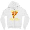 will plie for pizza Zipper Hoodie