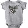 sweet 21 twenty Baby Onesie