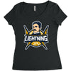 colorado springs lightning Women's Triblend Scoop T-shirt