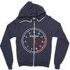 force meter Zipper Hoodie