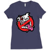 ghost blast Ladies Fitted T-Shirt