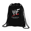 world wrestling Drawstring Bags