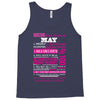 quens are born in may Tank Top