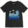 beach V-Neck Tee