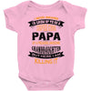 Super Cool Papa Of A Freaking Awesome Granddaughter Baby Onesie