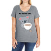 My Puns Are Ladies Curvy T-Shirt