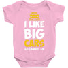 i like big monster cars Baby Bodysuit