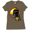 boba fett desert Ladies Fitted T-Shirt