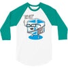 hipster ice cube 3/4 Sleeve Shirt