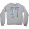 sketch of piston Crewneck Sweatshirt