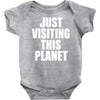 just visiting this planet Baby Onesie