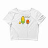 so corny Crop Top