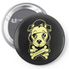 adorable crossbones Pin-back button