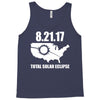 total solar eclipse 2017 Tank Top
