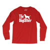 the dogfather labrador retriever white Long Sleeve Shirts