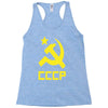 cccp ussr russia che revolution new Racerback Tank
