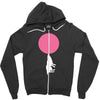 bubble moon Zipper Hoodie