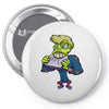 monster cartoon character 14 Pin-back button