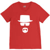 breaking bad heisenberg walter V-Neck Tee