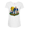 peanuts gang Maternity Scoop Neck T-shirt