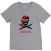 personalized pirate V-Neck Tee