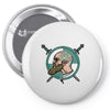 norse warlord Pin-back button