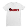 Fuck Cancer Deadpool Ladies Fitted T-Shirt