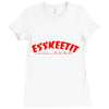 lil pump  eskeetit Ladies Fitted T-Shirt