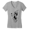 calaca Women's V-Neck T-Shirt