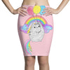 Pusheen the Cat Flying Pencil Skirts