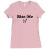 bite me Ladies Fitted T-Shirt