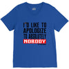 conor mcgregor apologize ufc mma notorious V-Neck Tee