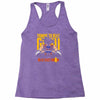 training to beat saiyan or at least warrior anime gym workout lifting Racerback Tank