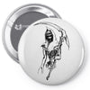 grim reaper Pin-back button